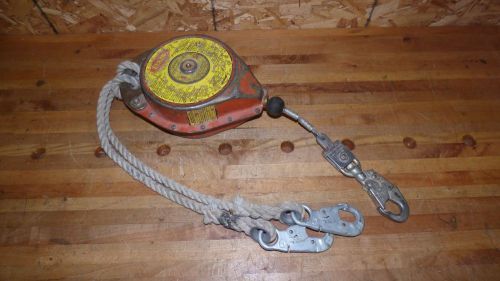 MSEC 3/16&#034; PORTABLE RETRACTABLE LIFELINE DEVICE 25&#039;