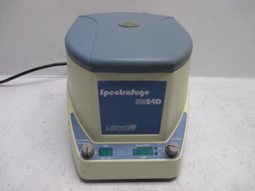 Labnet Spectrafuge 24D Laboratory Benchtop Centrifuge C0240-B w/ 24 Slot Rotor