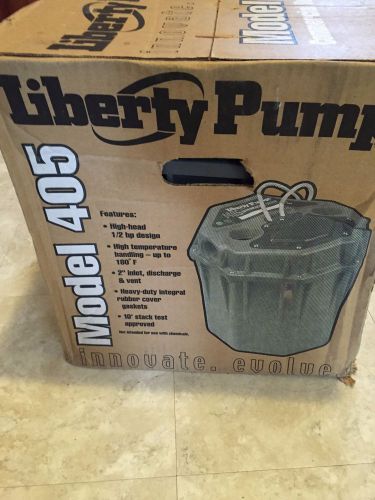 Liberty pumps 405 - 1/2 hp high-temperature commercial sink/drain pump for sale