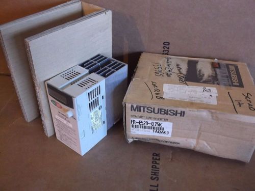 Mitsubishi FR-E520-0.75K-NA Compact Inverter NIB *Free Shipping*