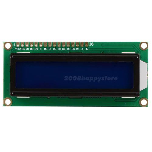 LCD 1602 Blue screen with backlight display 1602A 5v module for arduino HYSG