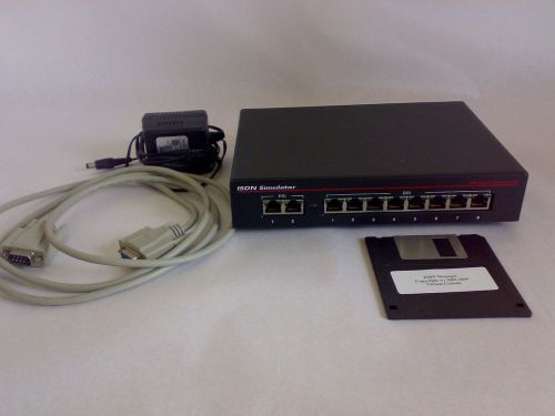 Vconsole ISDN SIMULATOR 8 port BRI and 2 port PRI