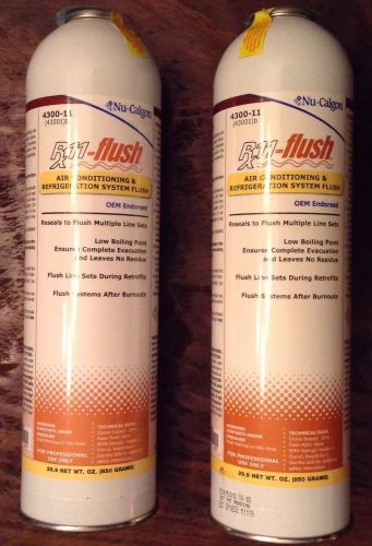 (2) Nu-Calgon R/X11- FLUSH 29.9 oz Large Can