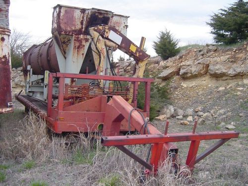 Cedar Rapids 22&#039; industrial Drum dryer Model 6422