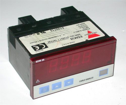 VERY NICE CARLO GAVAZZI MODULAR PANEL METER MODEL EDM35