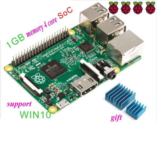 Raspberry Pi 2 Model B Broadcom BCM2836 900MHz 4 core SoC 1G memory windows 10