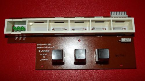 OEM PART: Canon 100 Document Camera MH1-0114-01 Control Board Power File Seq