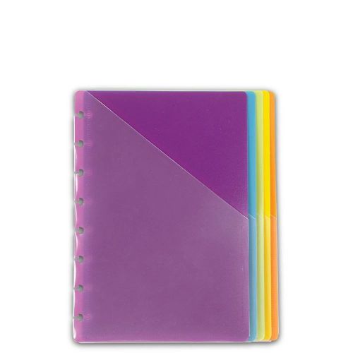 Levenger Circa Vivacious Pocket Dividers Junior - Set of 5 (ADS4415 JNR)