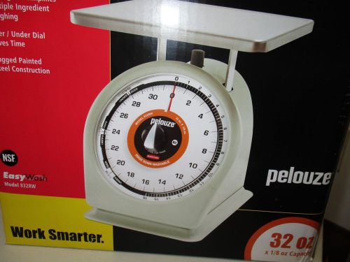 Rubbermaid commercial pelouze y-line mech portion-control scale, 32oz cap nib for sale