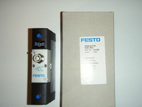 Festo pneumatic valve, new - series vsva-b-p53e-h-a1-1r5l for sale