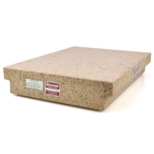 Starrett Granite Surface Plate, 2-Ledge, Grade B 18x24x4 Inches