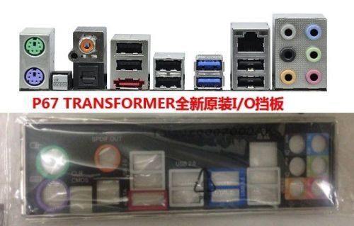 AsRock I/O IO BLENDE SHIELD X79 Extreme3  P67 TRANSFORMER  #G940 XH