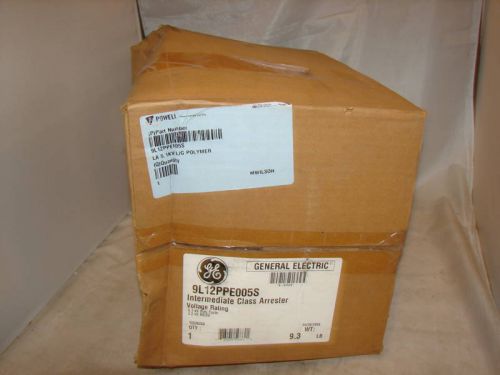 GE 9L12PPE005S CLASS SURGE ARRESTER 5.1/4.2KV ***NIB***