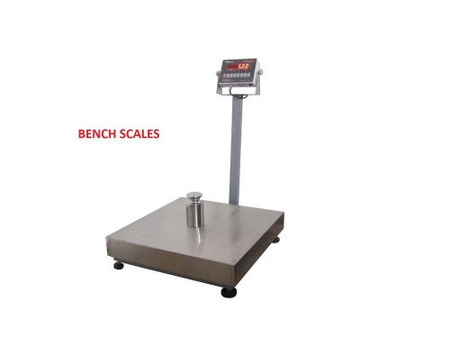 1000 X 0.2 LB NTEP LEGAL FOR TRADE DIGITAL BENCH SCALE 24&#034;X24&#034; PLATFORM SHIPPING