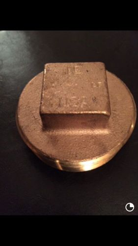 Brass Plug 3&#034; Size