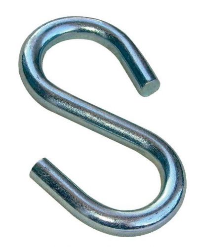 100 Zinc Plated S - Hooks 1/8&#034;