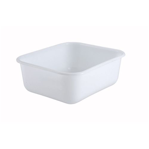 Winco PL-MB Plastic Mini Bin Tote Box - 14-1/2 X 12-3/4 X 5 (Lid not included)