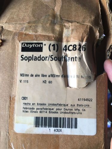 DAYTON 4C826 BLOWER MOTOR 1/40HP 115V (8573)