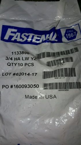 Lot of 10+ 3/4 lock washers, brand new, fastenal hi-alloy hardened free shipping for sale