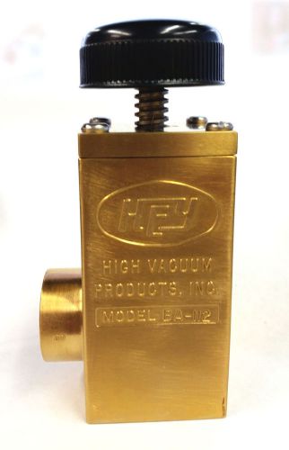 UNUSED KEY HIGH VACUUM PRODUCTS VALVE - MODEL BA-112