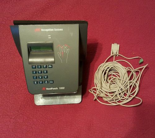 IR Recognition Systems HandPunch 1000 Scanner Time Clock