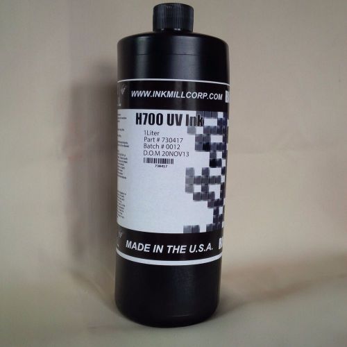 Rastek H700 Printer UV Ink - 1 ltr. BLACK (730417)