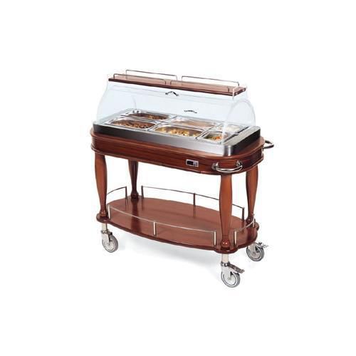 New lakeside 70180 hot meal cart-bordeaux for sale