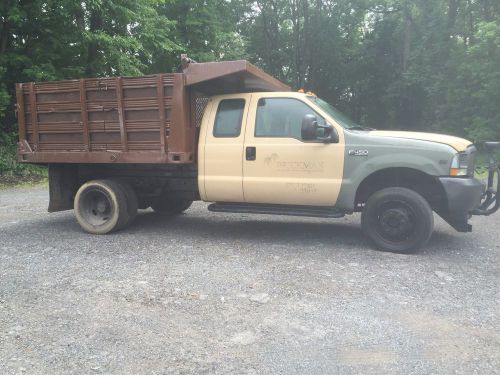 2004 ford f450 dump truck 4x4 v10 59,000 miles - $5500 for sale