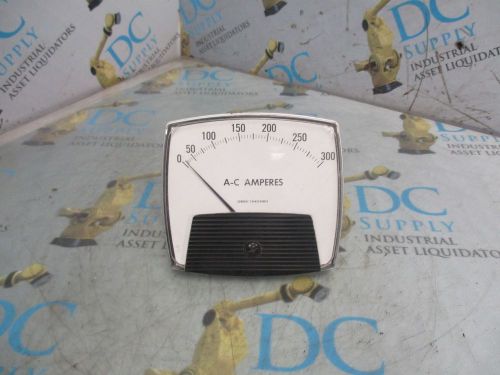 GENERAL ELECTRIC 171141LSRX 0-5 A 0-600 RANGE AC AMPRES METER