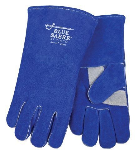 Kinco international kinco blue sabre premium grade split cowhide leather welding for sale