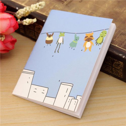 New Mini Cartoon Portable Notebook Handy Pocket Notepad Paper Journal Diary