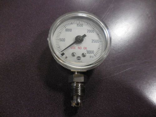 US Gauge PSI 0-3000