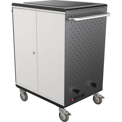 Balt A La Cart Tablet Security Cart - 2 Shelf - 4 Casters - 4&#034; Caster Size - Ste