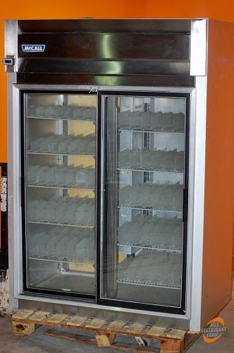 MCCALL 2-DOOR PASS-THRU REFRIGERATOR, MODEL 4045-P *30 DAY WARRANTY*