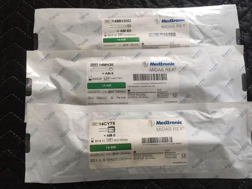 MIx Lot of 3- Medtronic # 14-AM, Medtronic Midas Rex Legend Toos