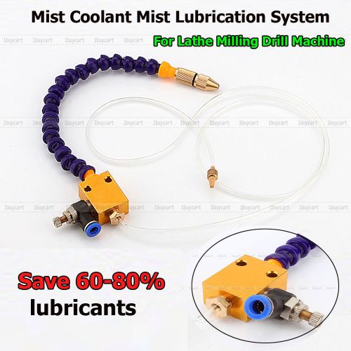New mist lubrication coolant system fr metal cnc lathe milling grinding drilling for sale