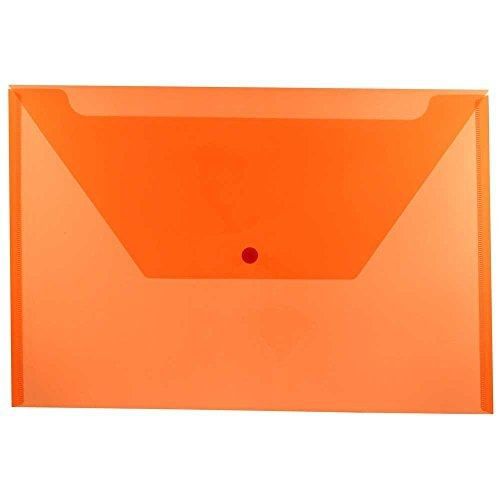 Jam paper? plastic envelope with snap closure - legal booklet (9 3/4&#034; x 14 1/2&#034;) for sale