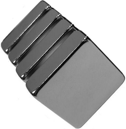 4 neodymium magnets 3/4 x 3/4 x 1/4 inch block n48 for sale