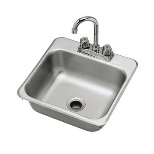 New Krowne HS-1515 - 15&#034; X 15&#034; Drop-In Hand Sink