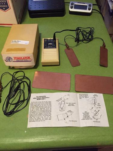 SILVA INTERNATIONAL MIND &amp; MUSCLE STIMULATOR  ~ PORTABLE / WITH ORIGINAL BOX