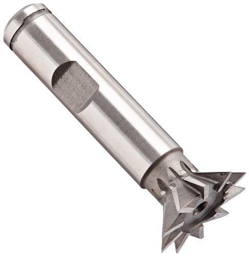 KEO Cutters KEO 76084 Cobalt Steel Dovetail Cutter, Uncoated (Bright) Finish,