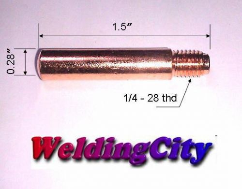 10 Heavy Duty Contact Tip 14H-45 045&#034; Tweco #2-#4 Lincoln Magnum MIG Welding Gun