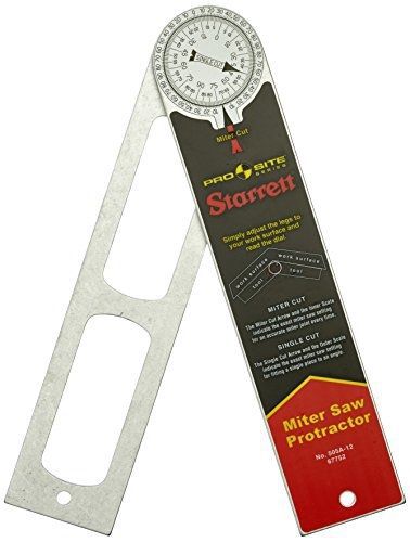 Starrett 505a-12 12&#034; - 300mm aluminium miter protractor for sale