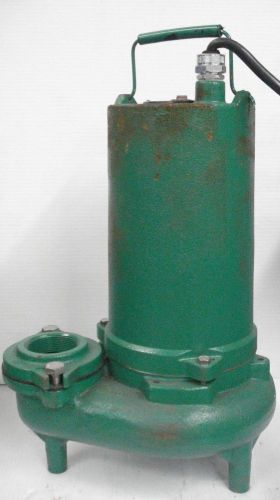 Hydromatic SKHS100M5 Sewage Effluent Pump 1hp 575V 3 PH Manual 160 GPM NOS