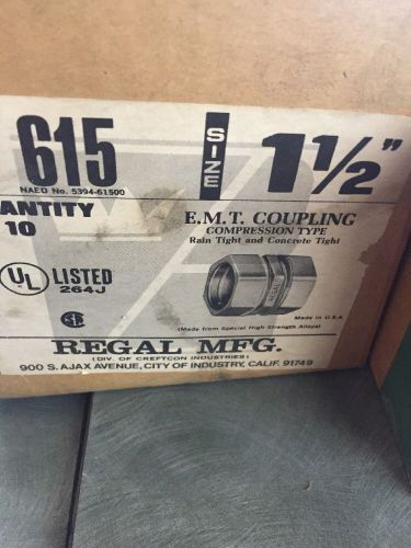 1 1/2&#034; 5 E.m.t. Coupling Compression Type