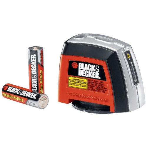 Black &amp; Decker 360 LASER LEVEL 2-Bubble Vials With Backlight 2 AA BAT • HQ • NEW