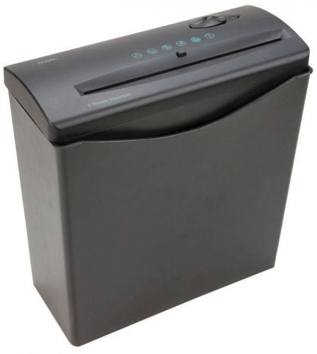 New Royal JS55 5-Sheet Strip Cut Paper/Card Shredder with Basket Home Office