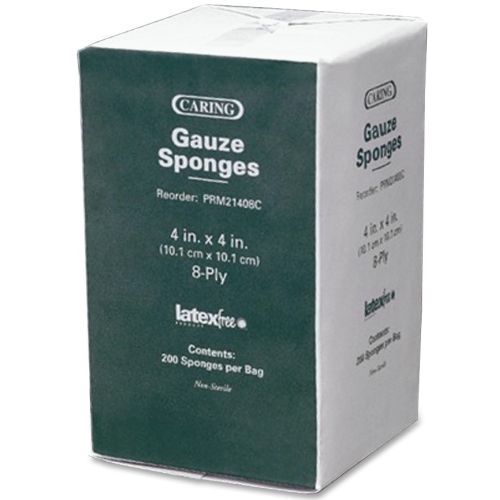 Caring Gauze Sponges- BULK