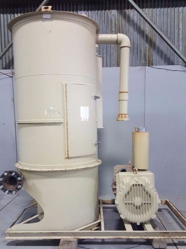 Murphy rodgers hi vac dust collector mr-hv-40-3ct-710 w/ 20 hp ametek blower for sale