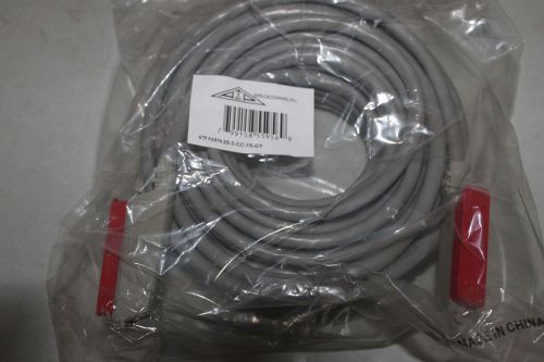 Allen Tel 25-3-CC-75-GY Plug In Connector Cable Patch Cord
